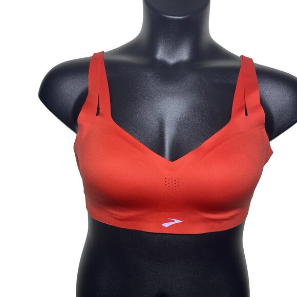 Brooks 38 A/B Dare Strappy Run Jamberry Chafe Free Sports Bra - Picture 11 of 11